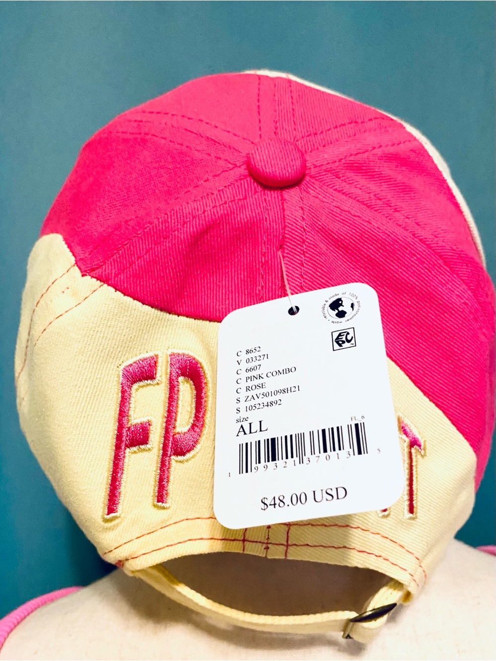 Free People Movement Rule The Court Baseball Hat NWT OS - Picture 8 of 8